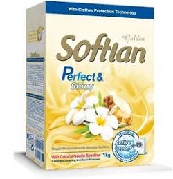 سافتلن پودر لباسشویی کامل و درخشان 1کیلو